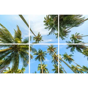 تایل سقفی آسمان مجازی مدل SK-414 سایز 60x60 مجموعه شش عددی