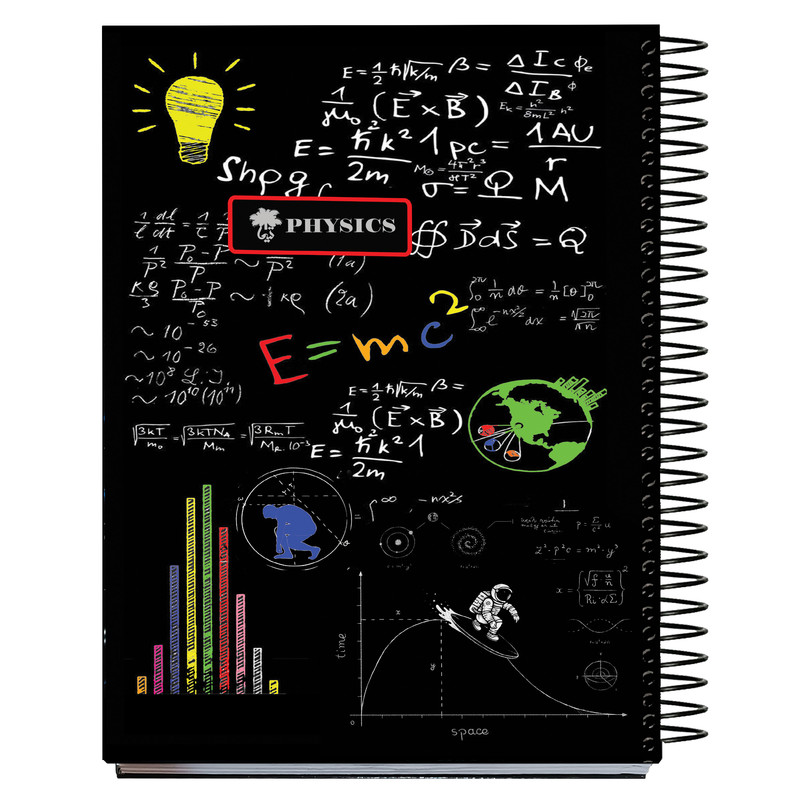 دفتر مشق 100 برگ تیما مدل فیزیک