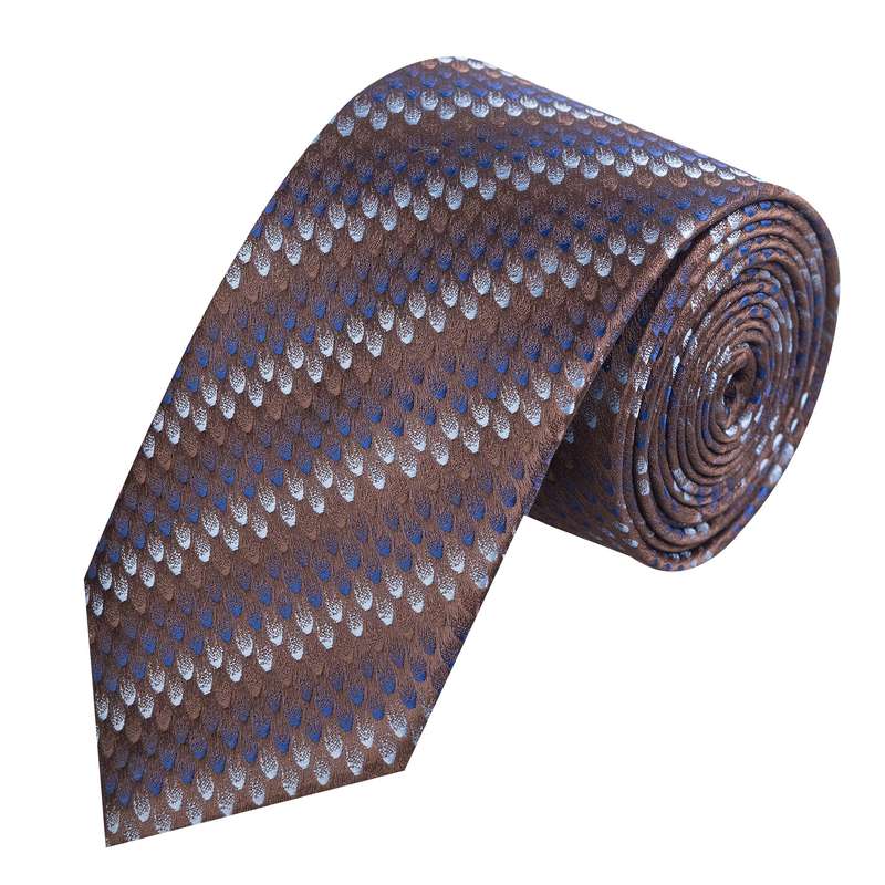 کراوات مردانه مدل GF-PO1647RE-BR 