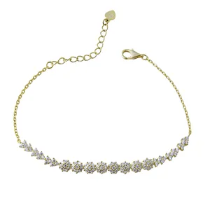     دستبند نقره زنانه بازرگانی میلادی کد DP_089