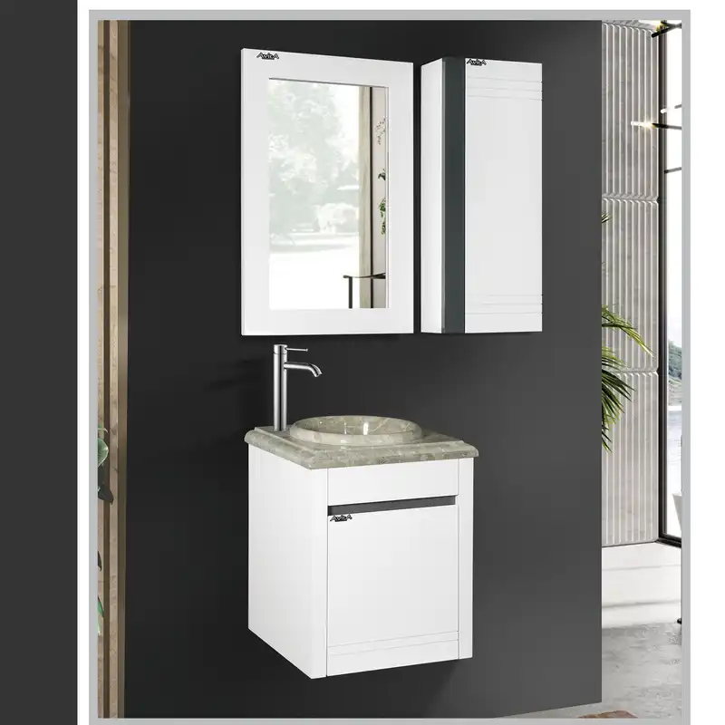 ست کابینت و روشویی آریزو مدل پرشین