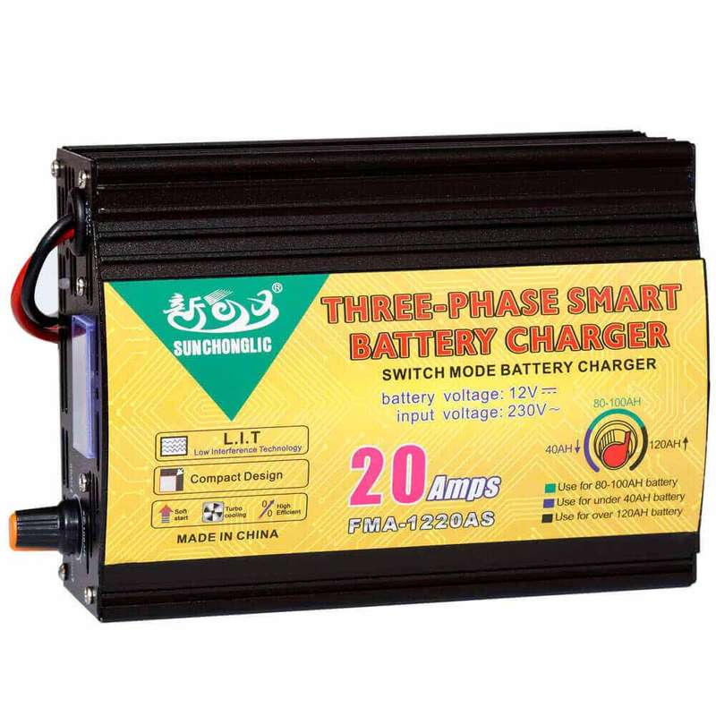 شارژر باتری 20A مدل FMA-1220AS