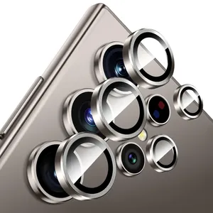 محافظ لنز دوربین گوف مدل Ring Metal مناسب برای گوشی موبایل سامسونگ Galaxy S23 Ultra