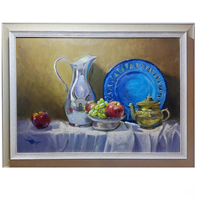 تابلو نقاشی رنگ روغن مدل چیدمان 2