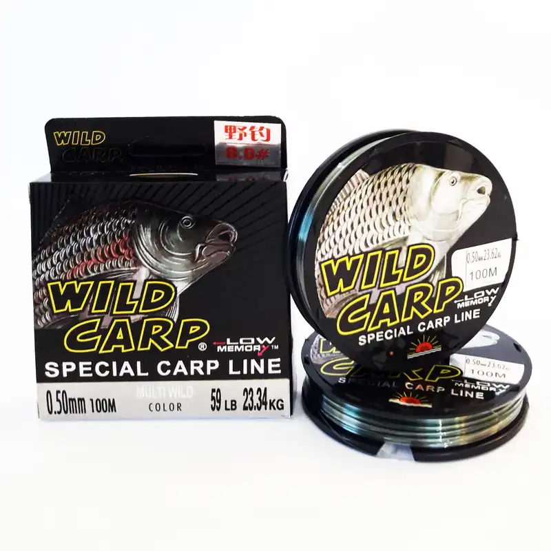 نخ ماهیگیری وایلد کارپ مدل 4C-p سایز 0.50 میلی متر