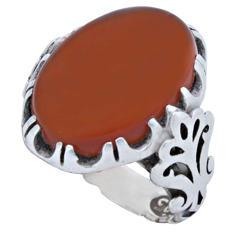 انگشتر نقره مردانه مدل 64g