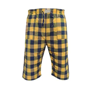 شلوارک مردانه فتوحی طرح چهارخانه