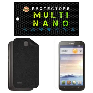 Multi Nano X-SFL Screen Protector For Huawei Ascend G730 with back skin