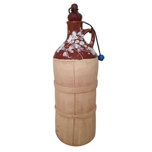 بطری سفالی مدل نقاشی کد OSN3