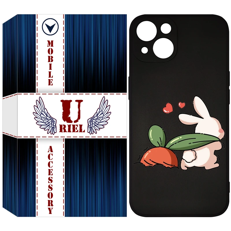 کاور یوریل مدل KSH کد 71 طرح خرگوش مناسب برای گوشی موبایل اپل iPhone 13