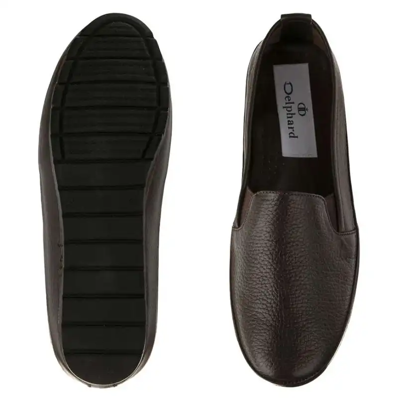 کفش روزمره زنانه دلفارد مدل چرم طبیعی کد 8A500