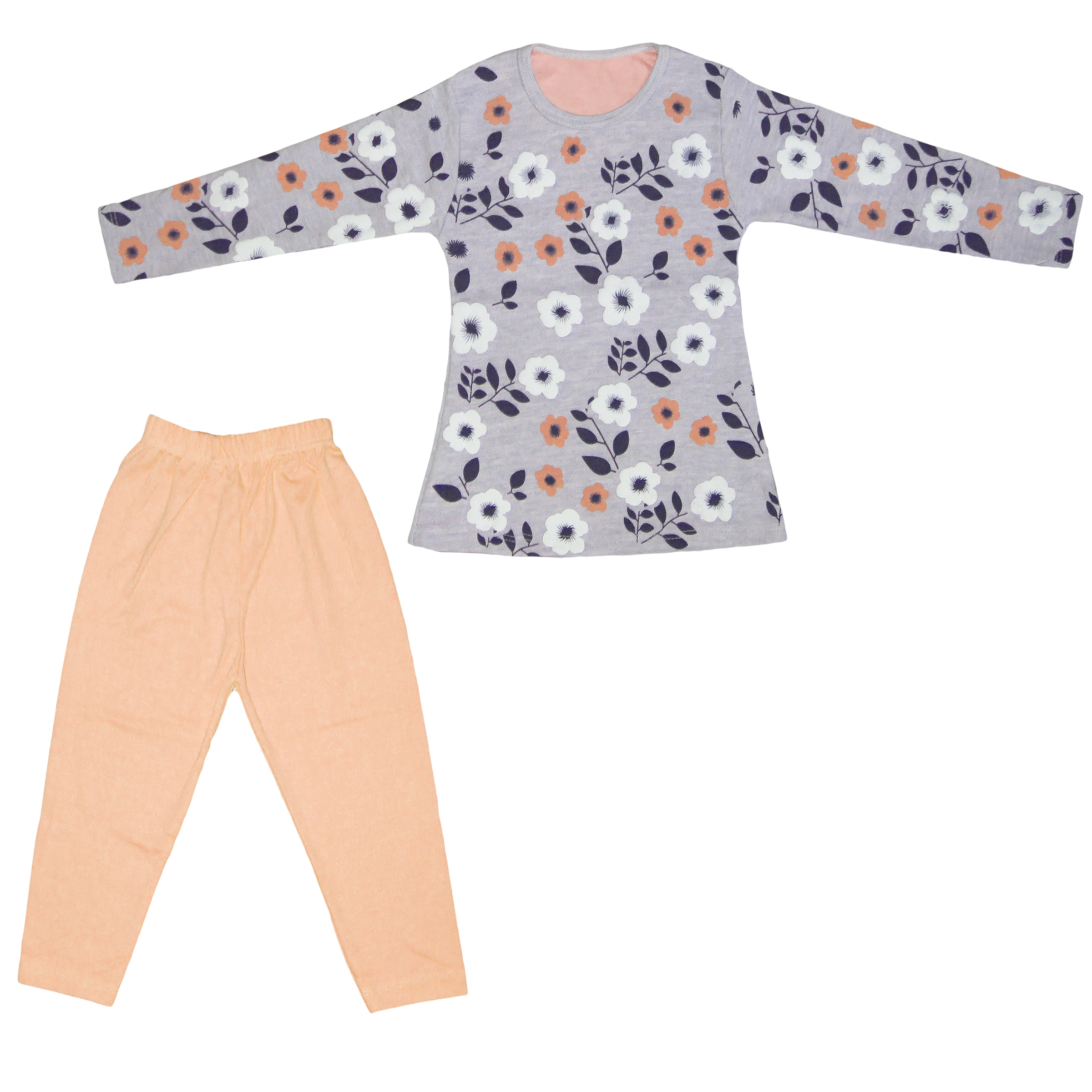 ست تی شرت و شلوار دخترانه مدل 0038