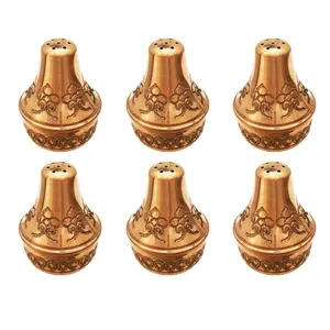 نمکدان مسی مدل پرسی بسته 6 عددی