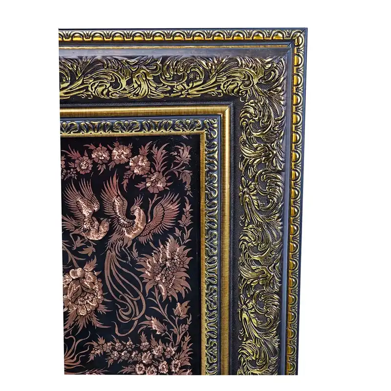 تابلو قلمزنی مدل  ققنوس کد 1005