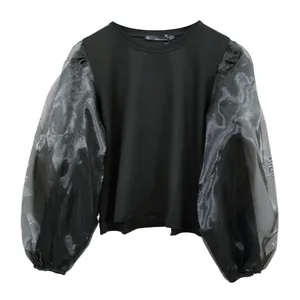 بلوز زنانه مدل آستین بالون کد APT77