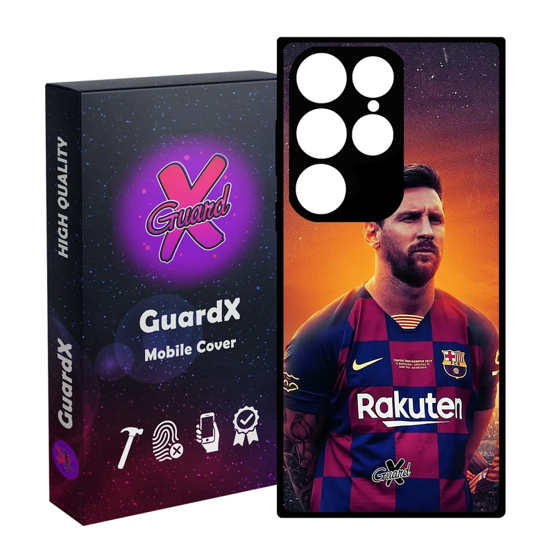 کاور گارد ایکس طرح Messi مدل Glass10123 مناسب برای گوشی موبایل سامسونگ Galaxy S24 Ultra