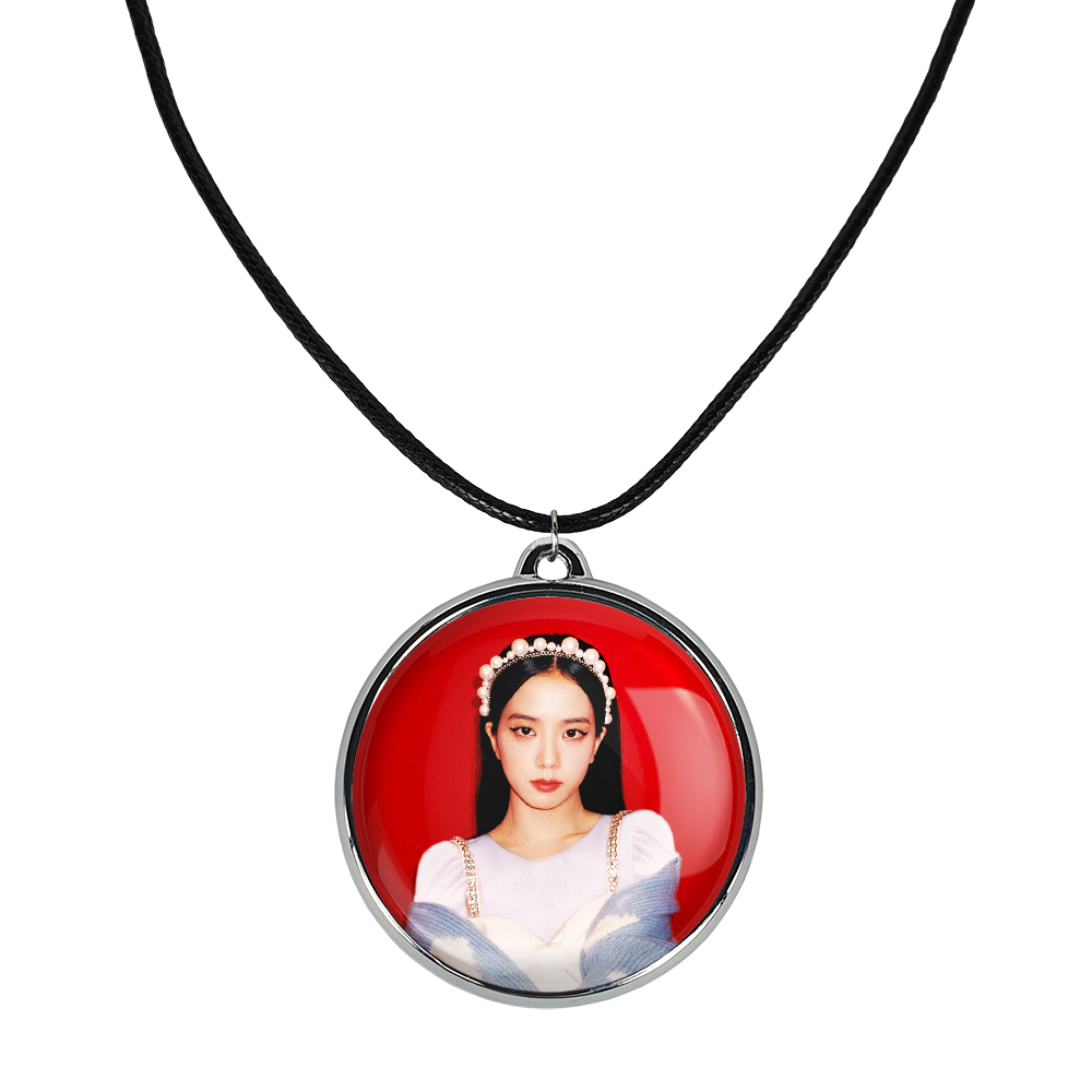 گردنبند خندالو مدل جیسو بلک پینک کد 1418214181