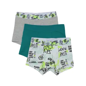 شورت پسرانه اچ اند ام کد 3541 مجموعه 3 عددی