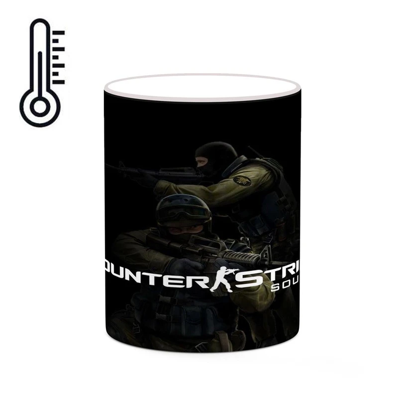 ماگ حرارتی کاکتی مدل بازی کانتر استرایک Counter-Strike 1.6 کد mgh28093