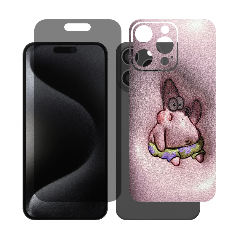 محافظ صفحه نمایش حریم شخصی گلس مدل Together مناسب برای گوشی موبایل اپل iPhone 16 Pro Max به همراه برچسب پوششی