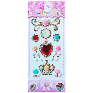 استیکر دیواری کودک مدل نگین قلب تاچ کد 20