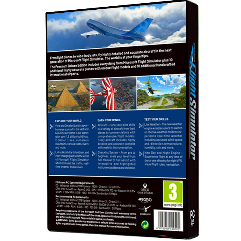 بازی Microsoft Flight Simulator مخصوص PC