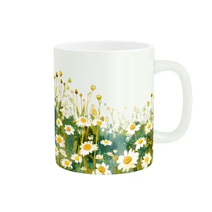 ماگ طرح گل کد 447