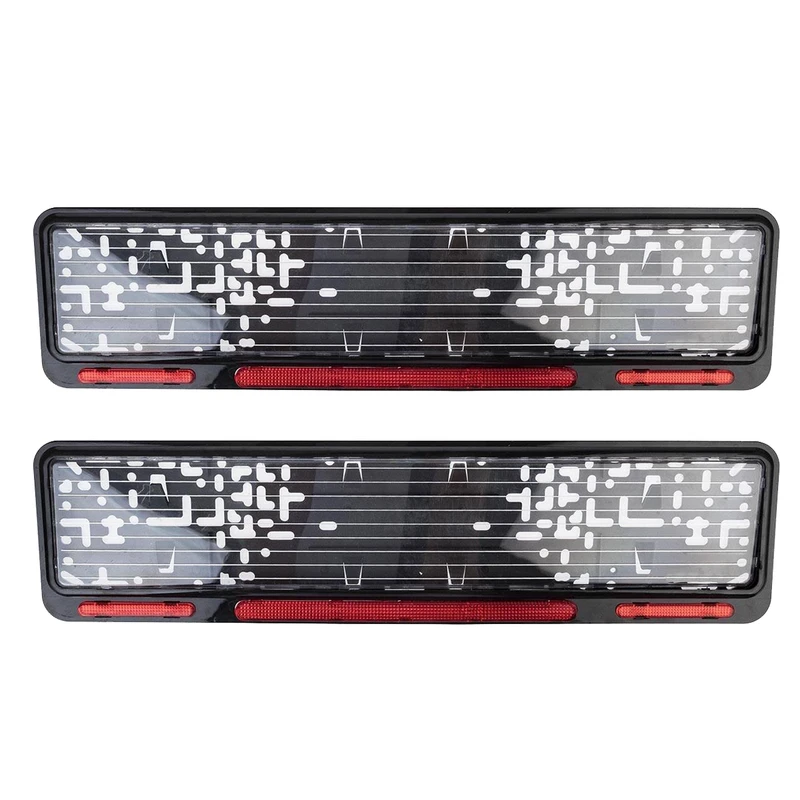 قاب پلاک خودرو آراکس یدک مدل 4696-AY  بسته 2 عددی