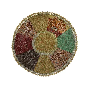 رومیزی ترمه مدل عقیق کد R82