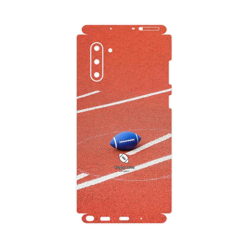 برچسب پوششی ماهوت مدل Rugby football-FullSkin مناسب برای گوشی موبایل سامسونگ Galaxy Note 10