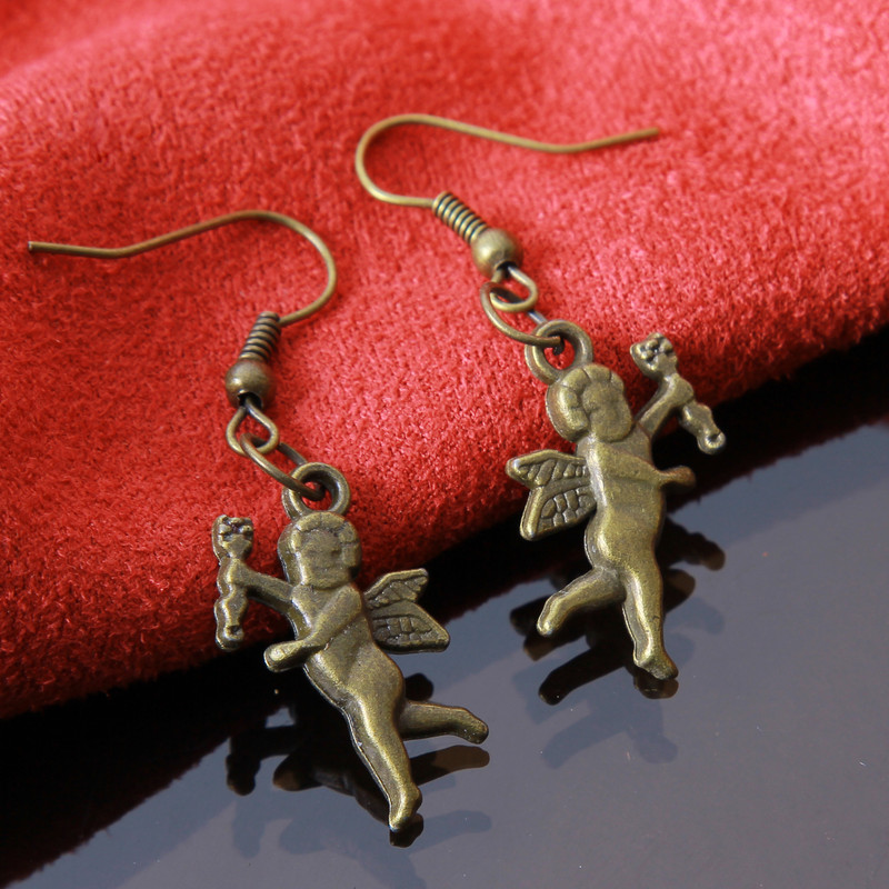 گوشواره دخترانه بازرگانی میلادی کد GZN_191