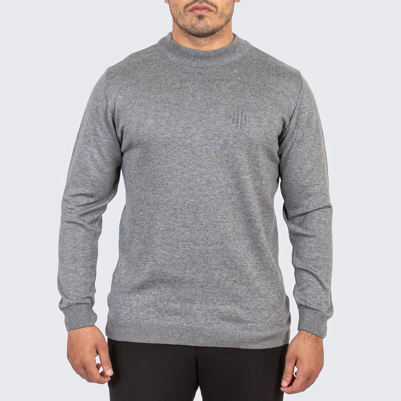 پلیور یقه ایستاده مردانه مدل 100003