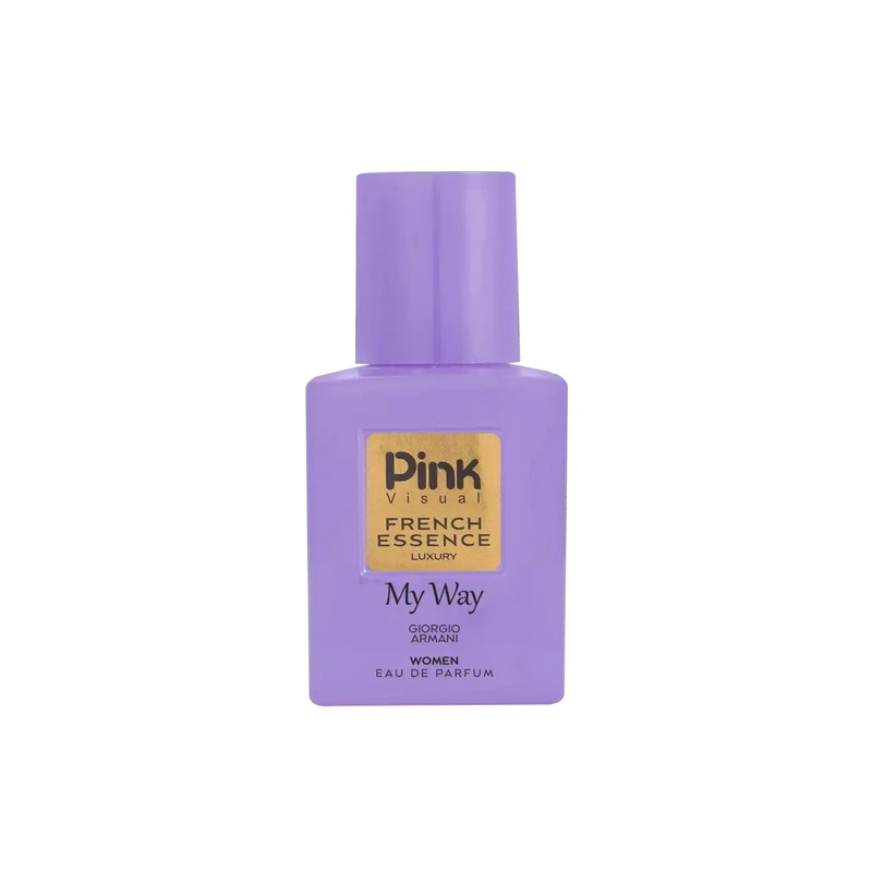 عطر جیبی زنانه پینک ویژوآل مدل My Way با رایحه شیرین خنک حجم 30 میلی‌لیتر