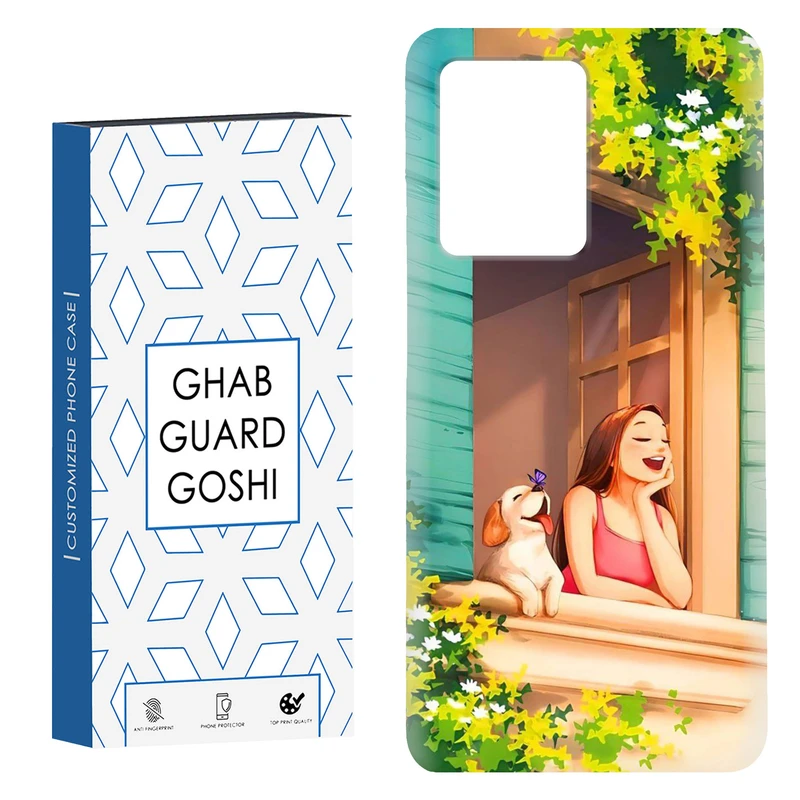 کاور قاب گارد گوشی طرح دخترانه کد Dimo-015 مناسب برای گوشی موبایل شیائومی Redmi Note 12 Pro Plus 5G 