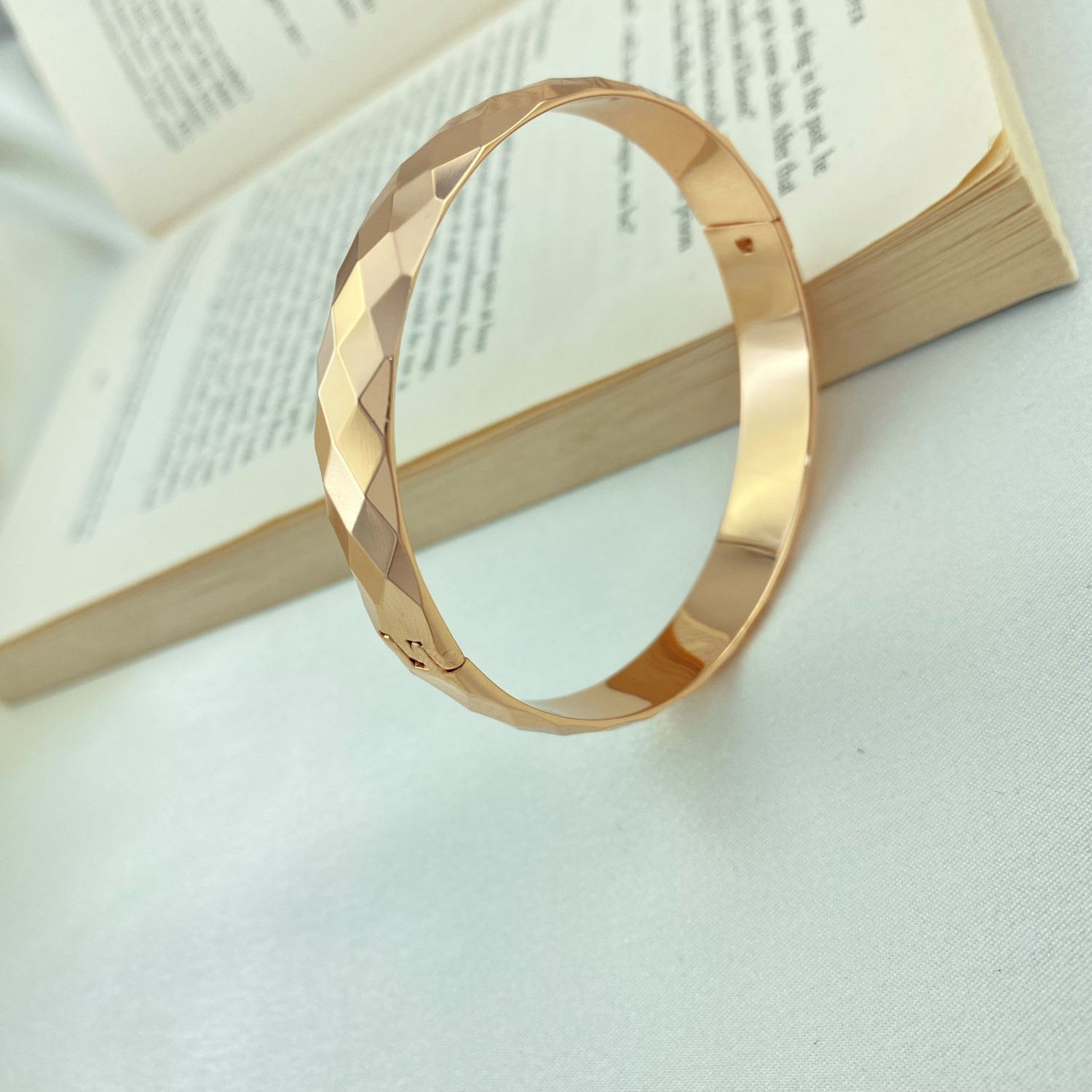 دستبند زنانه ژوپینگ مدل آینه کد B4273 دستبند زنانه ژوپینگ مدل آینه کد B4273