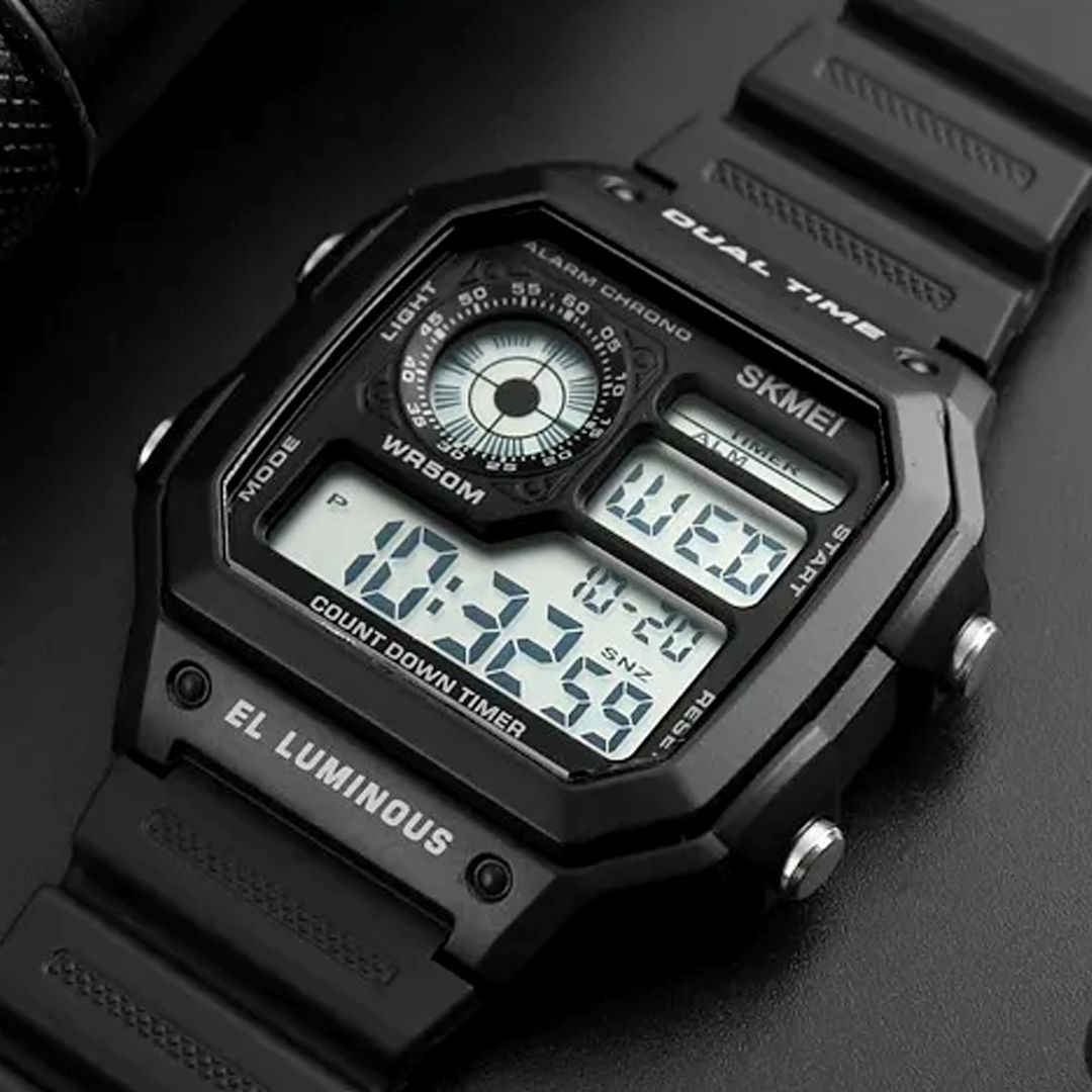 ساعت مچی دیجیتال اسکمی مدل S-1299-BLC -  - 3