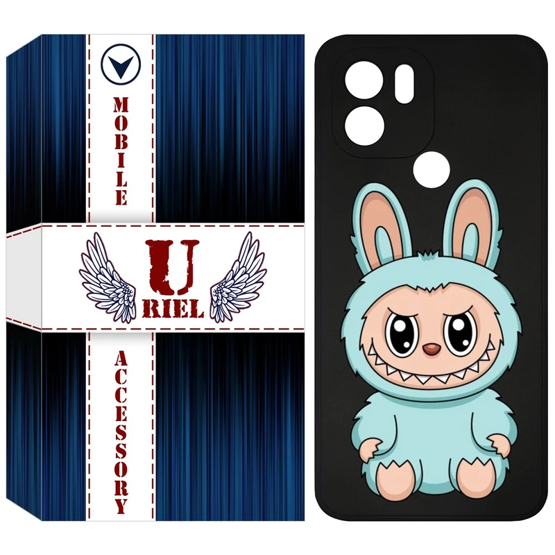 کاور یوریل مدل KSH کد 144 طرح عروسک لبوبو مناسب برای گوشی موبایل شیائومی Redmi A1 Plus / A2 Plus / Poco C50