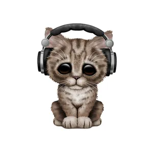 برچسب کنسول بازی مدل گربه کد 1078