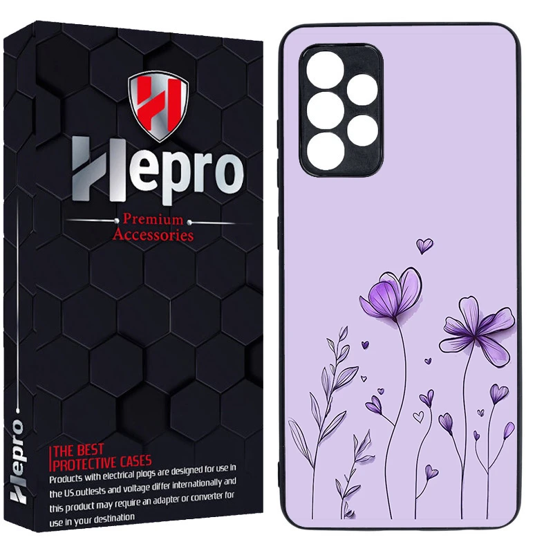 کاور هپرو طرح گل کد TPU-861 مناسب برای گوشی موبایل سامسونگ Galaxy A13 5G