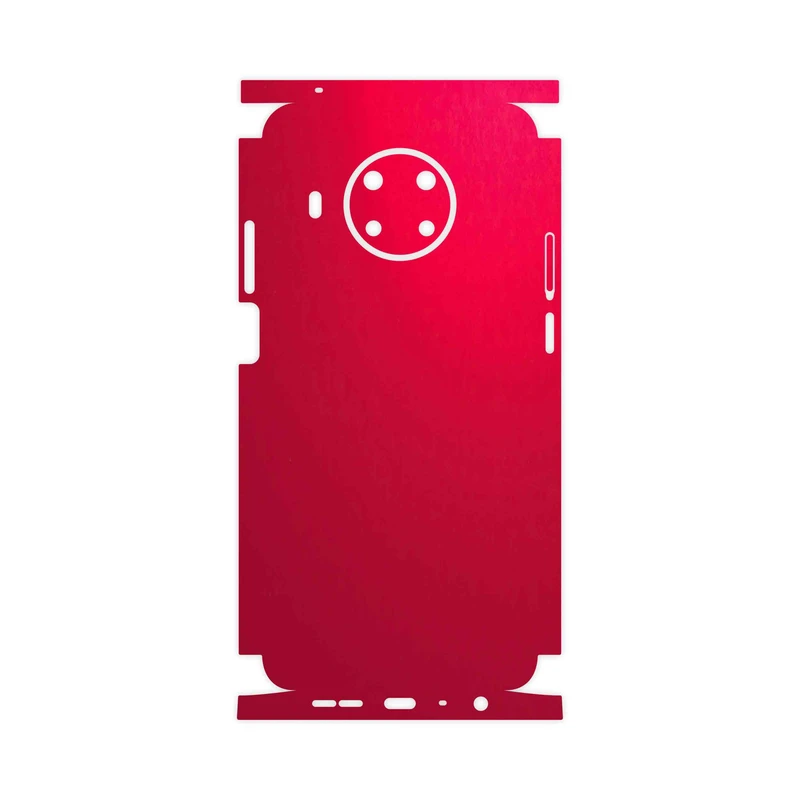 برچسب پوششی ماهوت مدل Matte-Warm-Red-FullSkin مناسب برای گوشی موبایل نوکیا X20