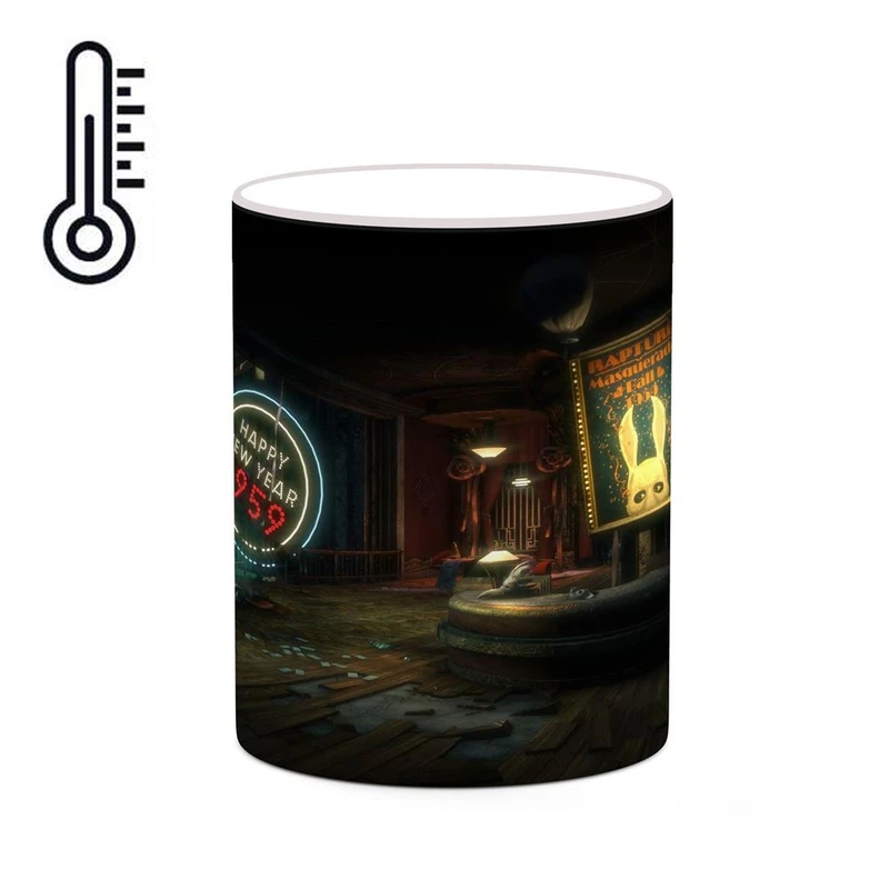 ماگ حرارتی کاکتی مدل بازی BioShock کد mgh27703