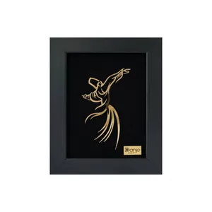 تابلو طلاکوب دانژه طرح رقص سماع