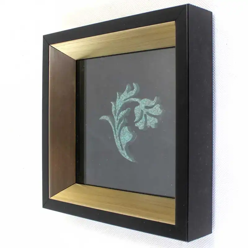 تابلو فیروزه کوبی طرح گل کد 17-17