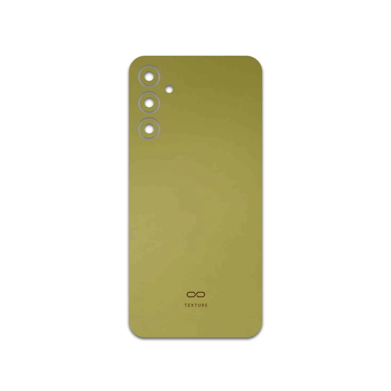 برچسب پوششی ماهوت مدل Matte-Gold مناسب برای گوشی موبایل سامسونگ Galaxy A34