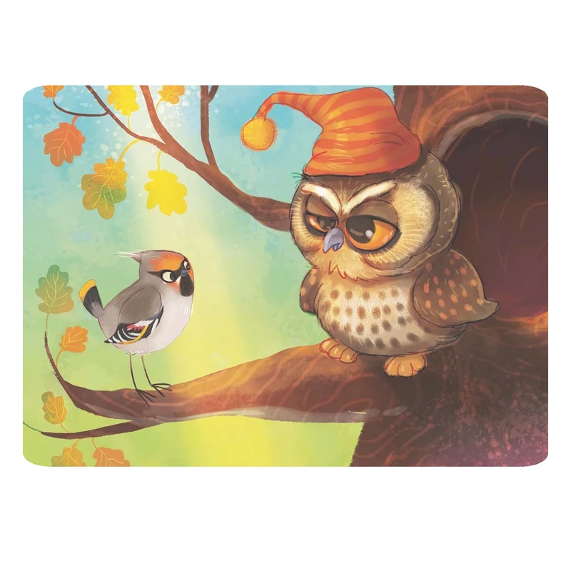 ماوس پد مدل جغد کد 458 BBB