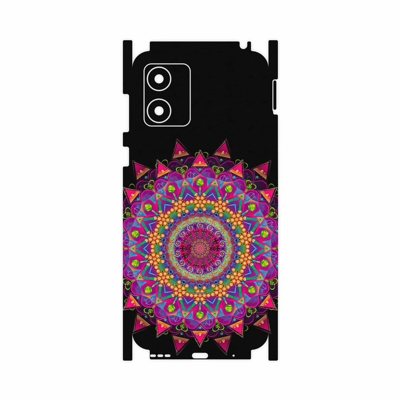 برچسب پوششی ماهوت مدل Mandala Design 5-FullSkin مناسب برای گوشی موبایل موتورولا Moto E13