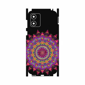 MAHOOT Mandala Design 5-FullSkin Cover Sticker for Motorola Moto E13