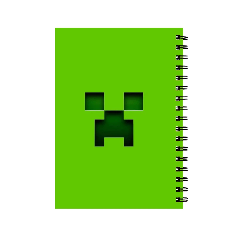 دفتر مشق 60 برگ مدل ماینکرفت کد 017