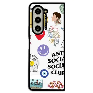 AKAM AMCWSGZFOLD5-GOOD VIBES10 Cover For Samsung Galaxy Z Fold 5