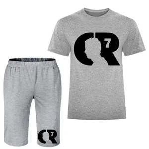 ست تی شرت و شلوارک مردانه مدل رونالدو کد A236